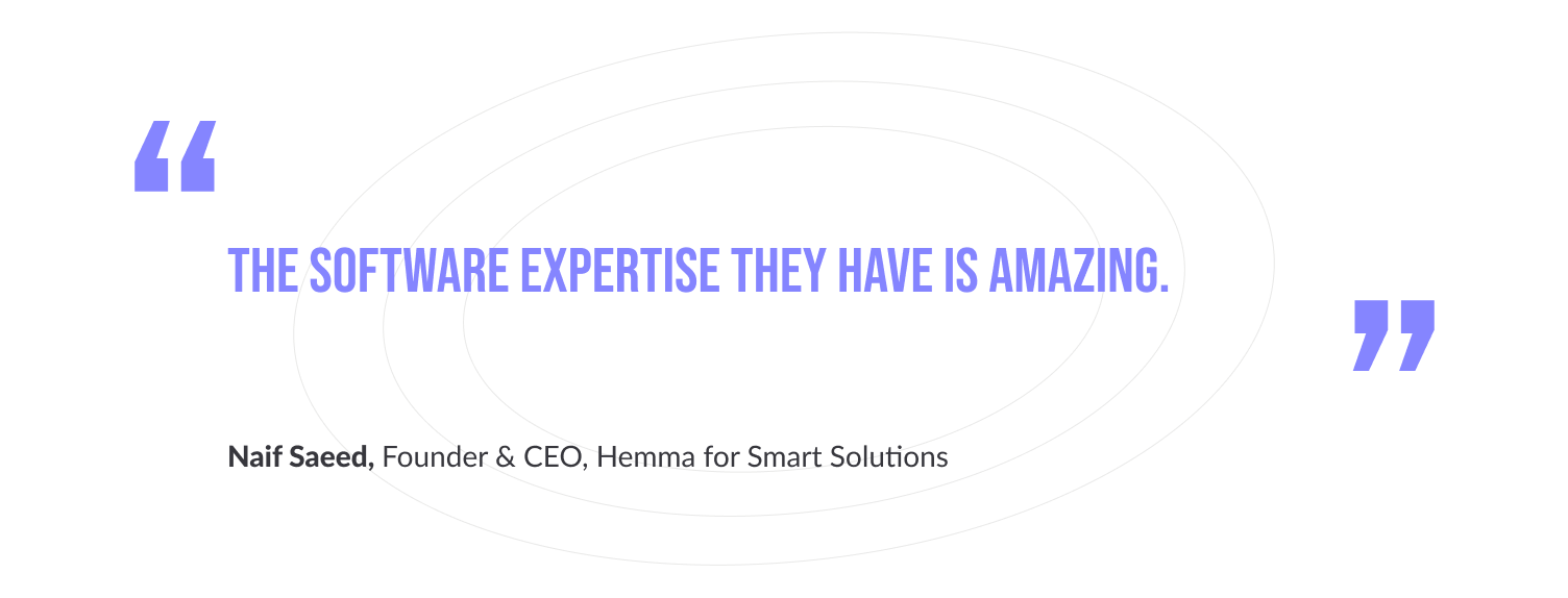 Naif Saeed Founder & CEO, Hemma for Smart Solutions