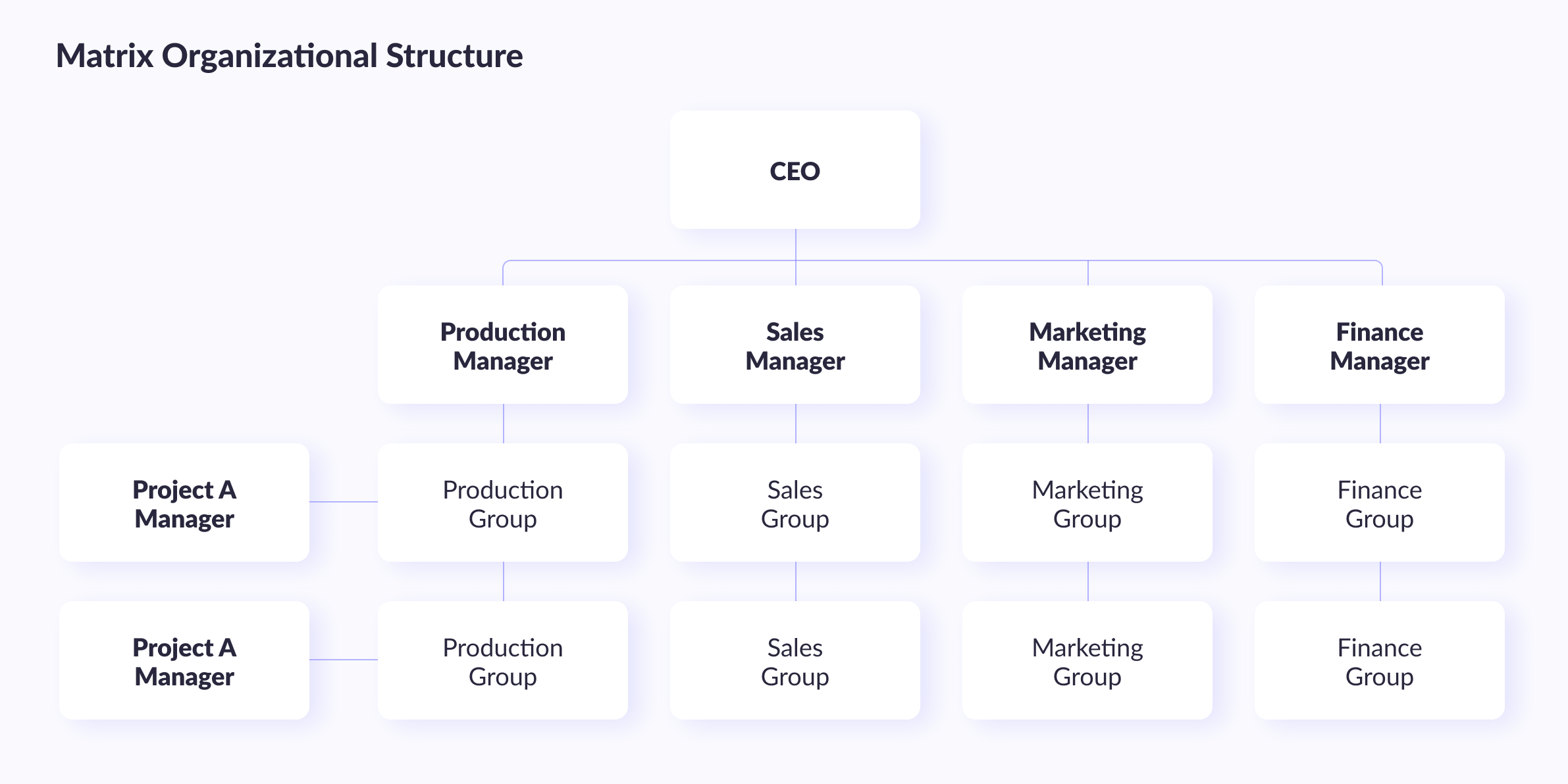 Matrix IT Organizational Structure