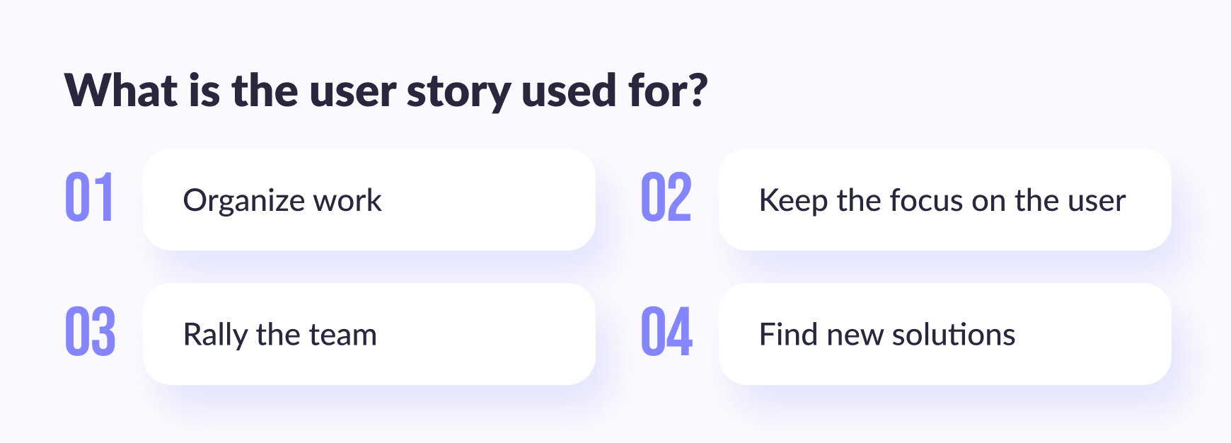 What is user story used for