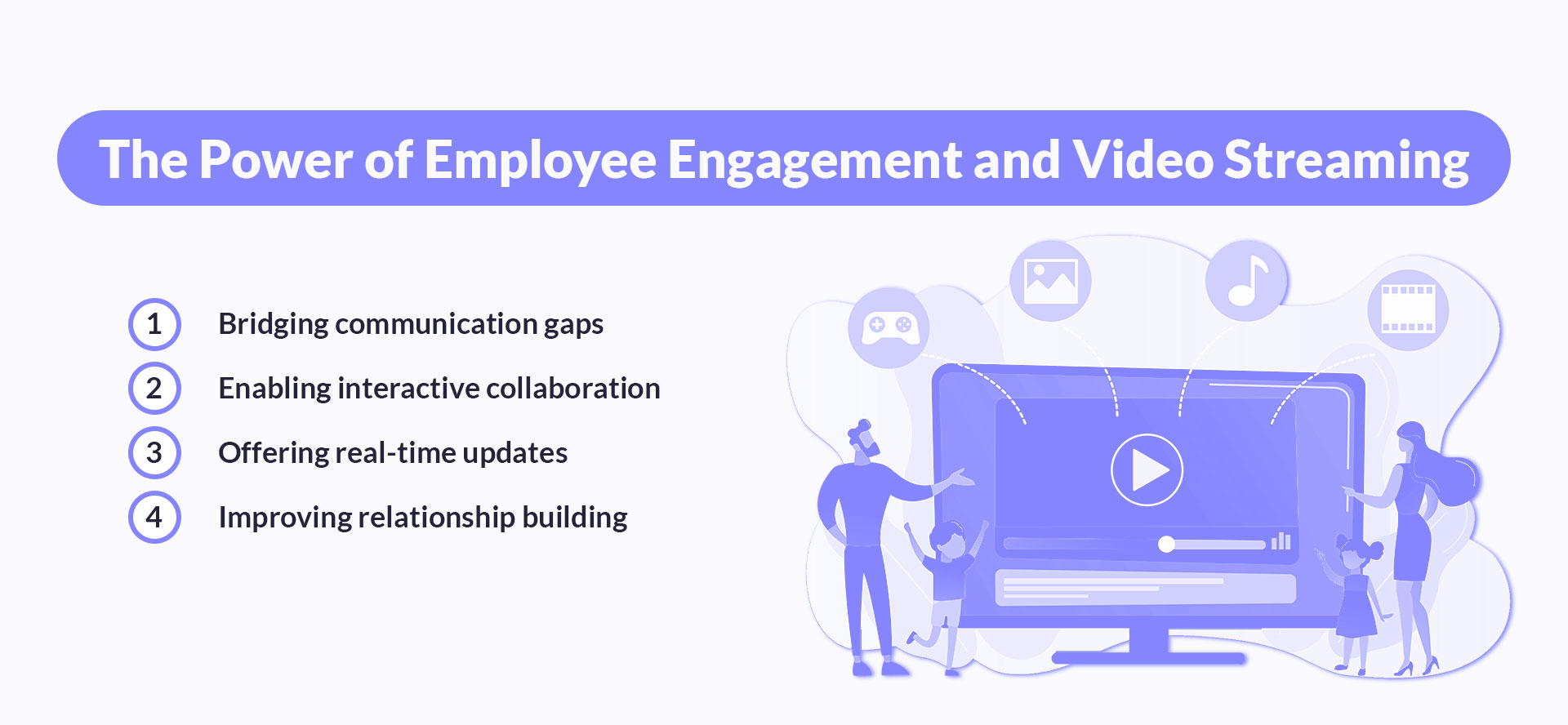 Employee engagement and video streaming