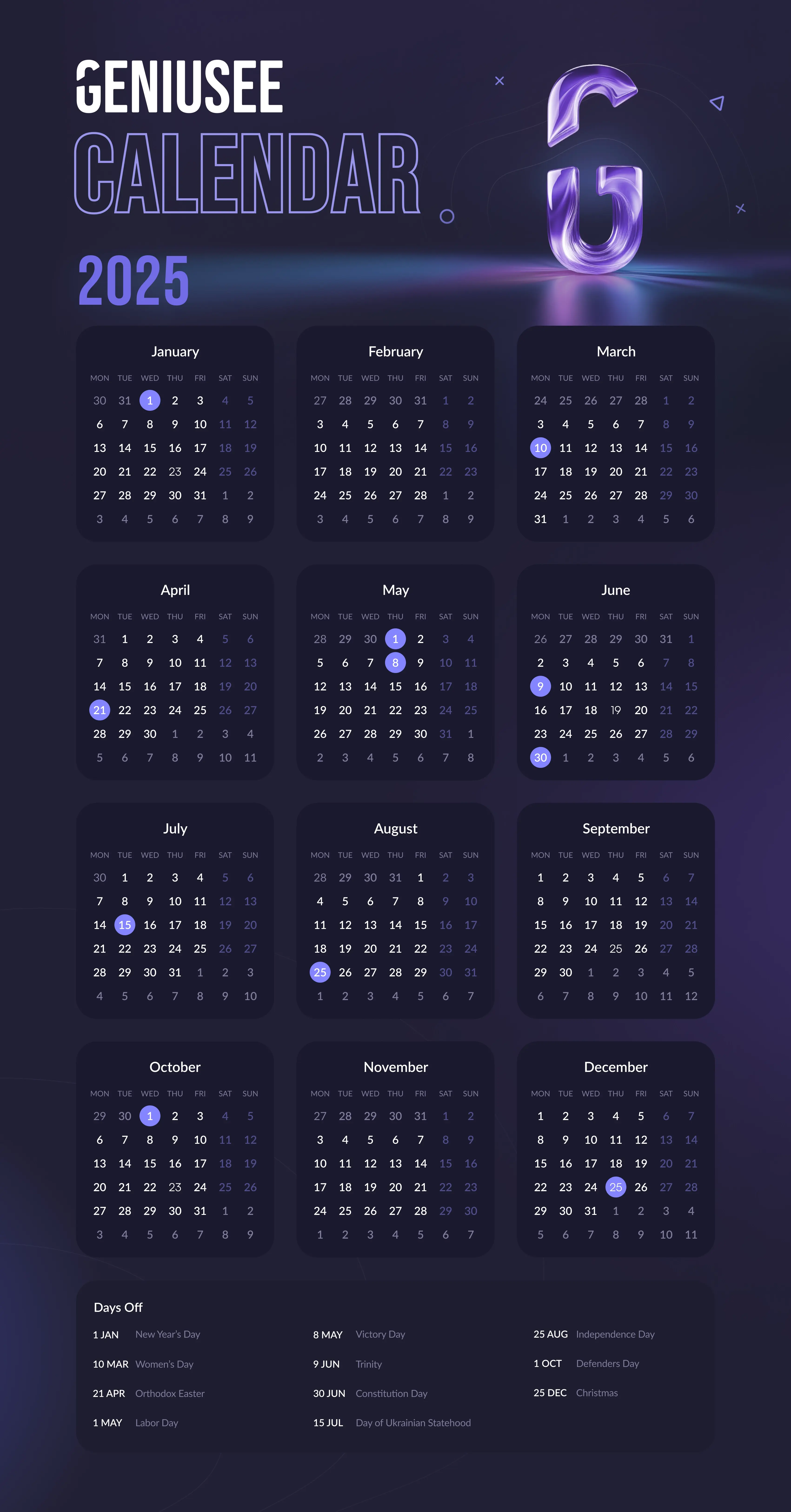 calendar